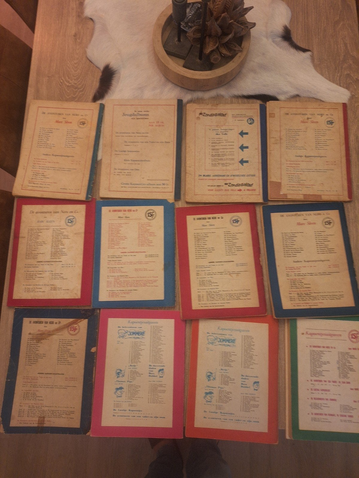 lot van 10 oude 't kapoentje strips, Verzamelen, Ophalen of Verzenden