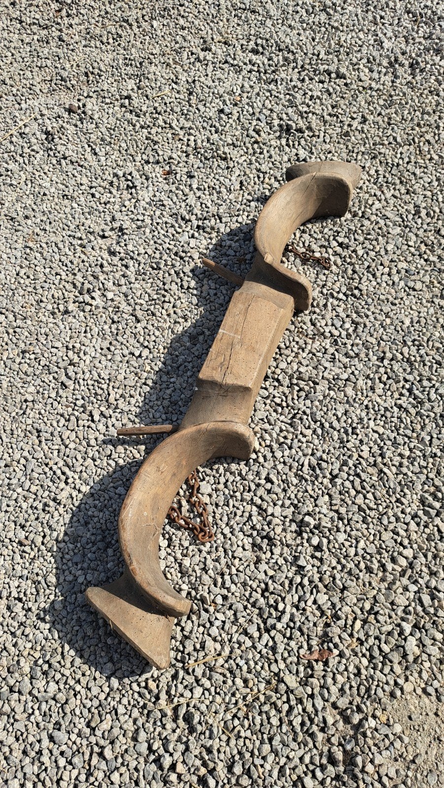 houten juk, Antiek en Kunst, Ophalen