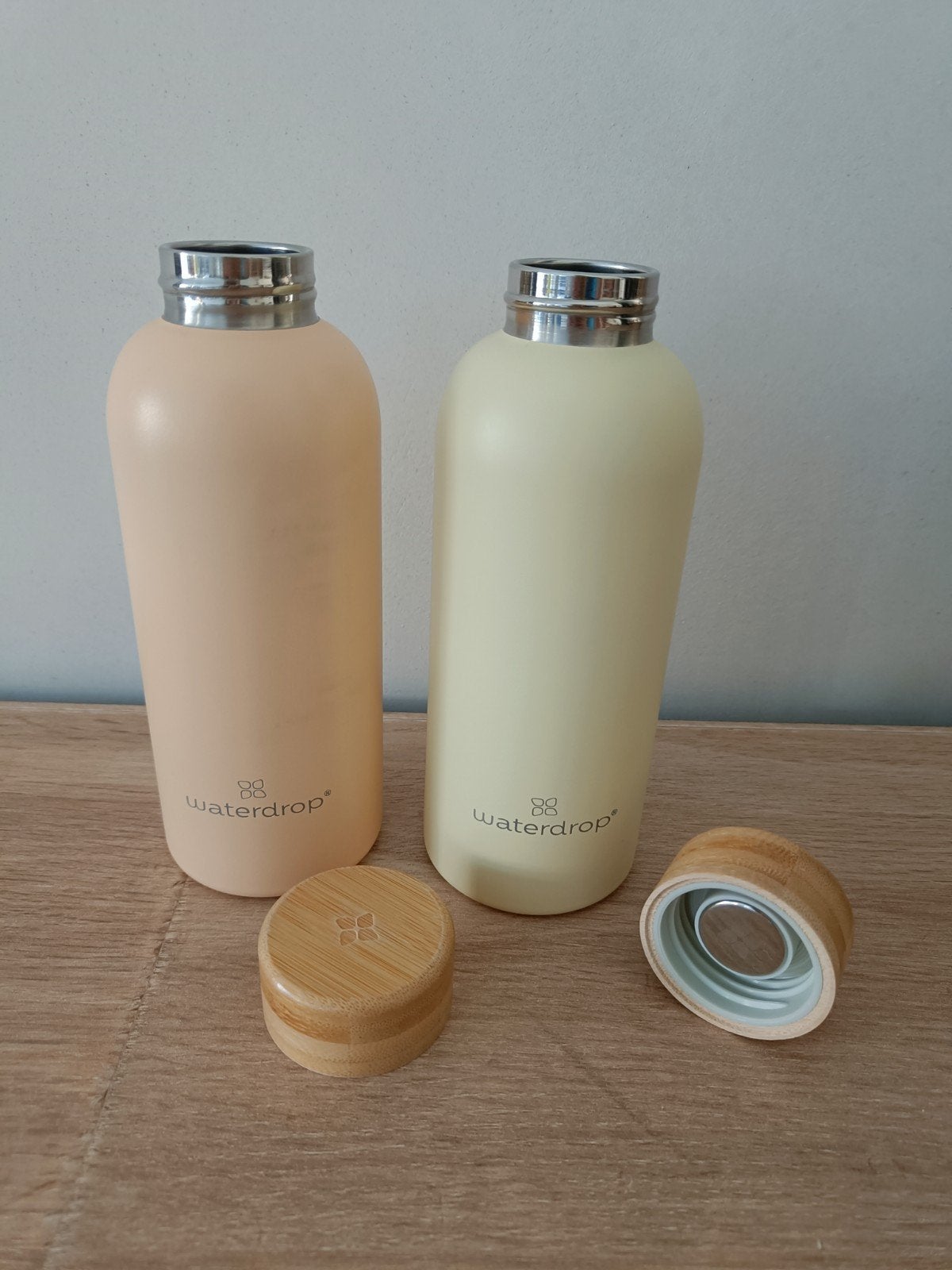 RVS drinkflesjes Waterdrop, Ophalen