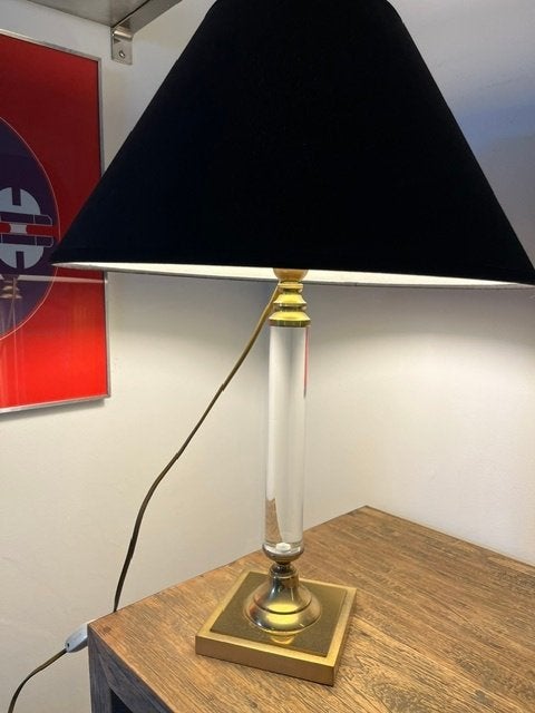 Grande lampe vintage hollywood Regency, Antiquités & Art, Enlèvement