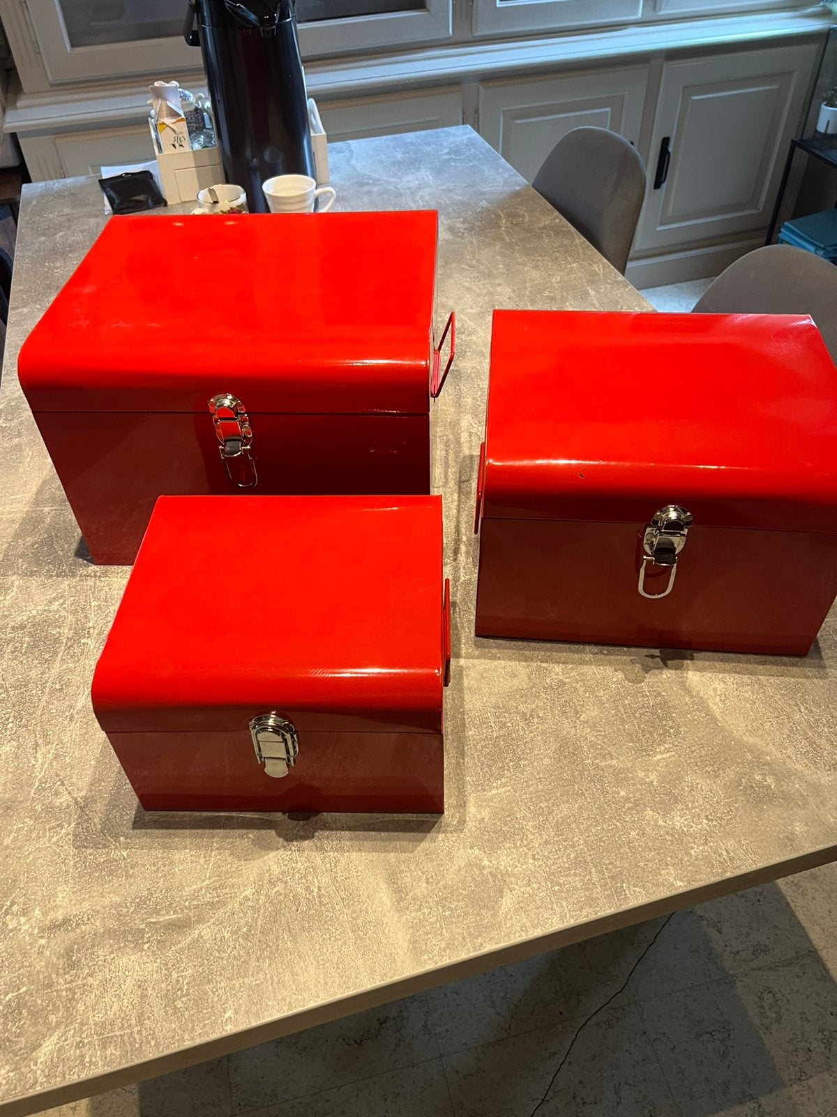 3 gereedschapskisten voor mancave - garage of opberging, Doe-het-zelf en Bouw, Gereedschapskisten, Ophalen, Zo goed als nieuw