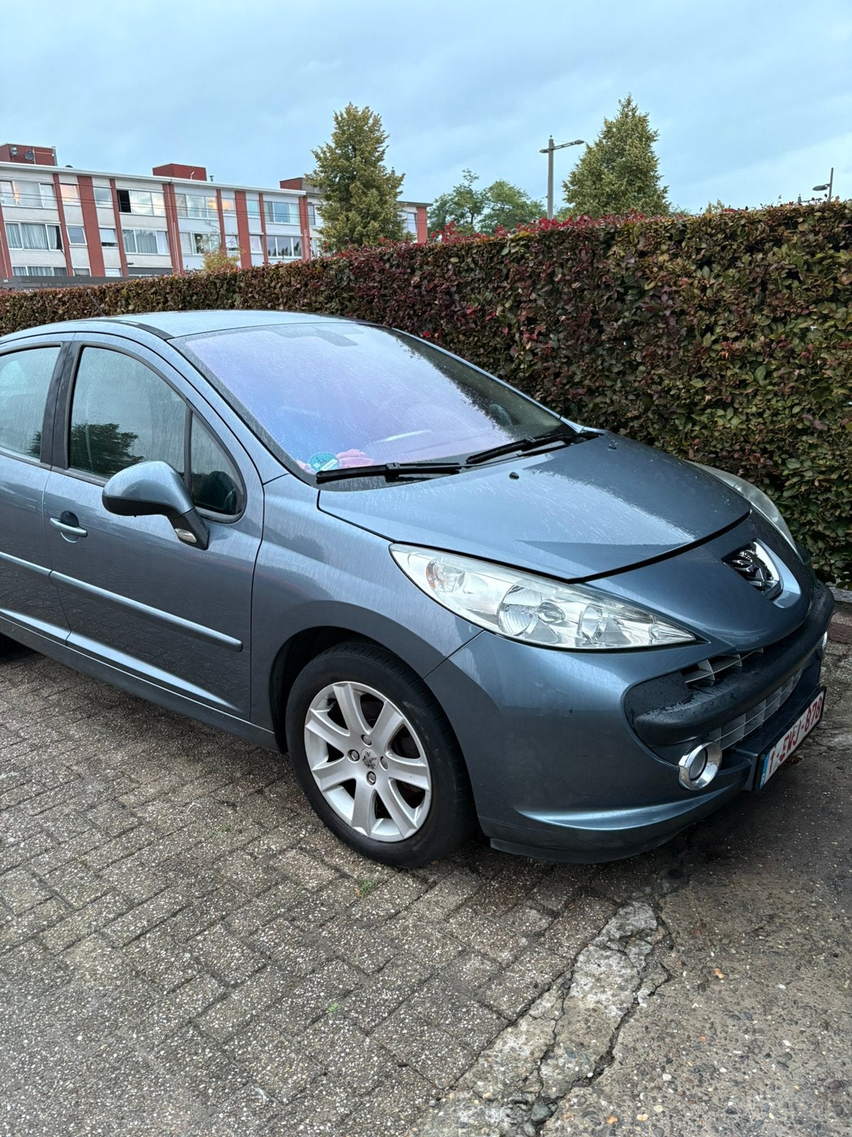 Pegoet 207 1.6 VTI Sporty 88 kw   met PROBLEMEN ( EXPORT)., Autos, Argent ou Gris, Achat, Boîte manuelle, Noir