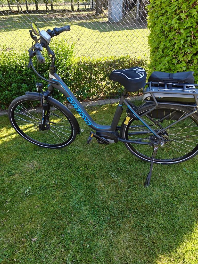 Diamond elektrische damesfiets, Enlèvement, Comme neuf, Autres marques, Accès (extra) bas