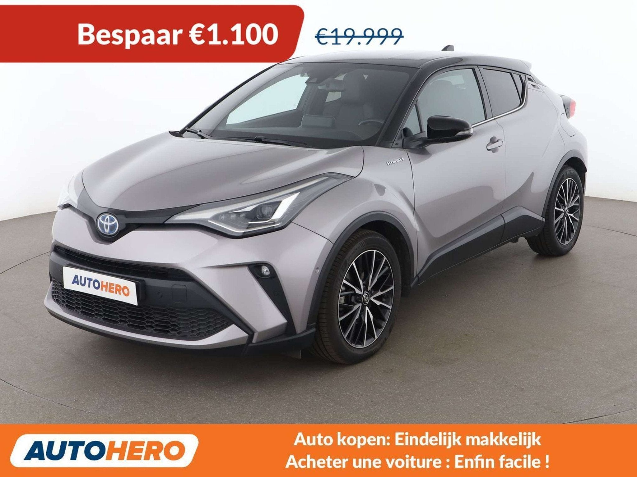 Toyota C-HR 2.0 Hybrid Business Edition (automatique), Autos, Argent ou Gris, Achat, Noir, 5 portes