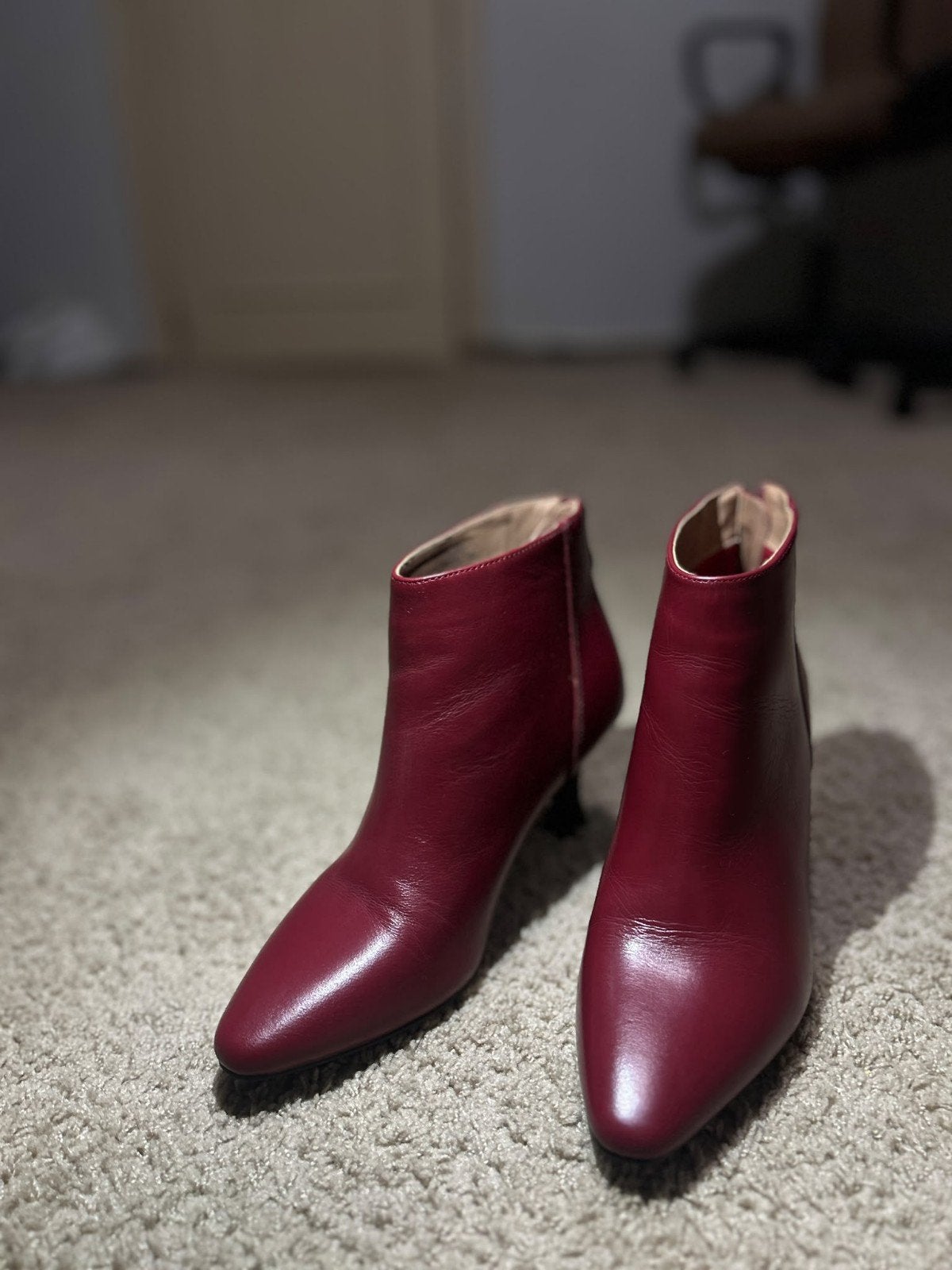 Heel nieuw, Ophalen, Schoenen met lage hakken, Nieuw, Rood
