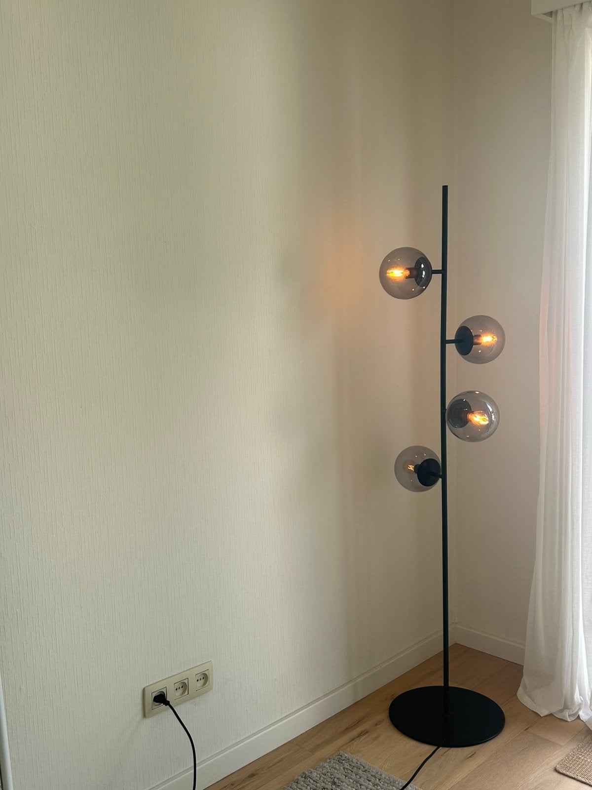 BOLIA Vloerlamp Orb, Maison & Meubles, Enlèvement, Comme neuf, Verre