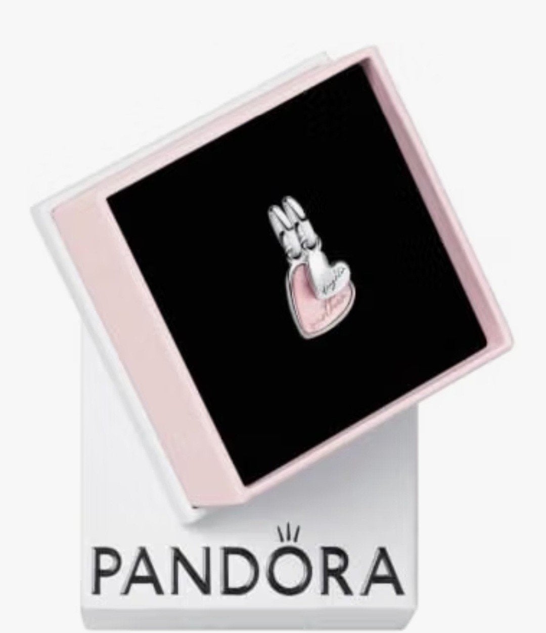 Charmes Pandora ruban rose ( achat par 2 ), Handtassen en Accessoires, Ophalen of Verzenden, Pandora