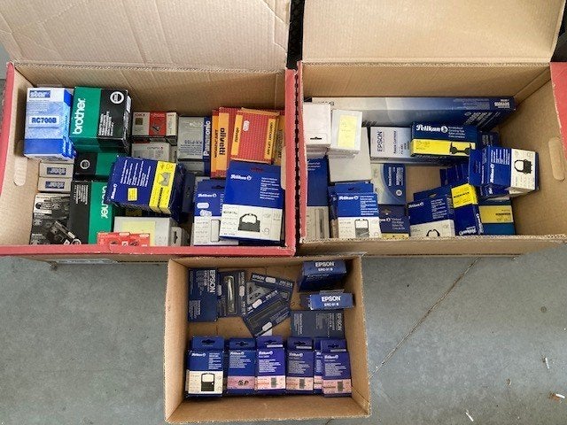 3 Dozen linten voor typmachines, Diversen, Typemachines, Ophalen, Nieuw