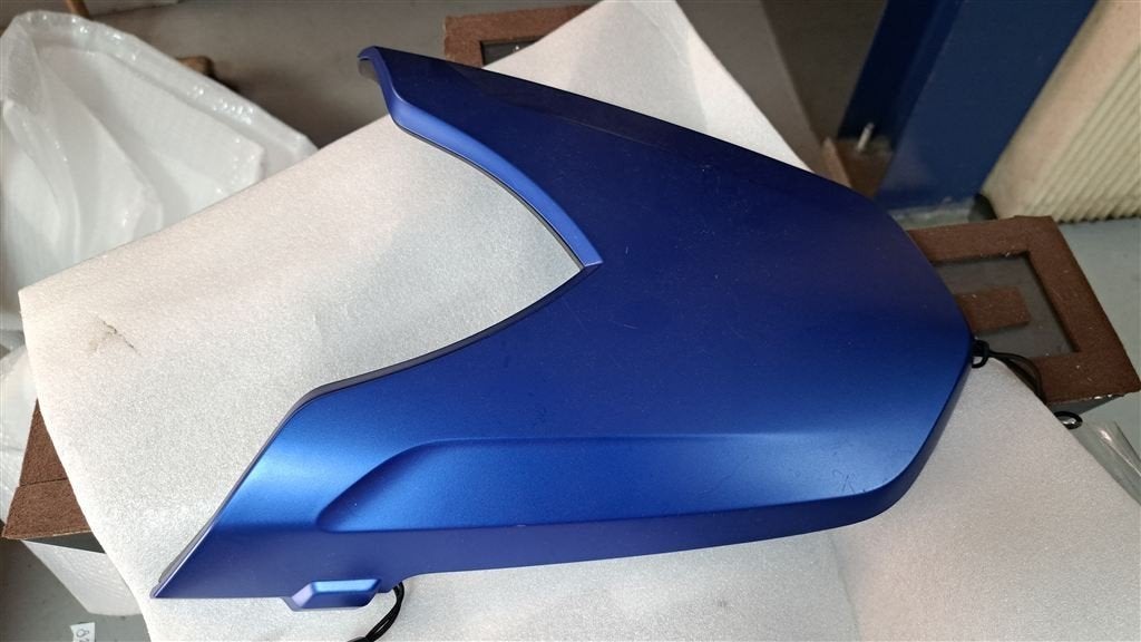 BMW F800R buddy afdekkpap in het blauw, Enlèvement ou Envoi, Utilisé