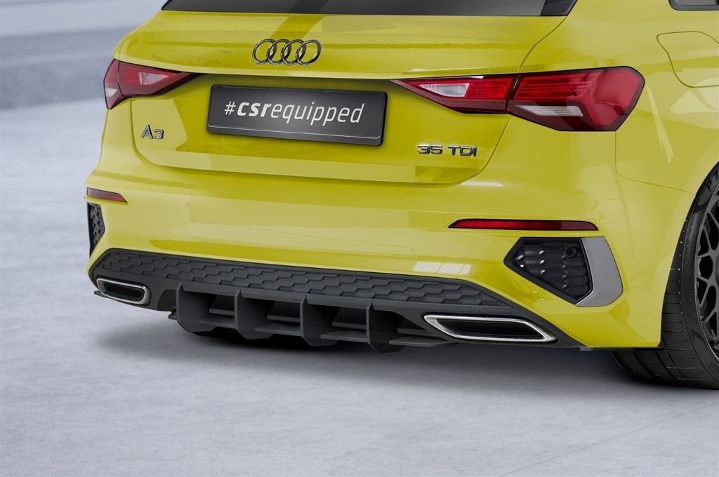 Rear Diffuser Geschikt Voor Audi A3 8Y S-Line HA383, Envoi