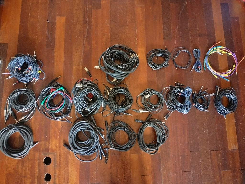 73 Studio audiokabels (Roland, Procab, DAP, ...), Audio, Tv en Foto, Ophalen of Verzenden, Gebruikt, 10 meter of meer, Overige kabels