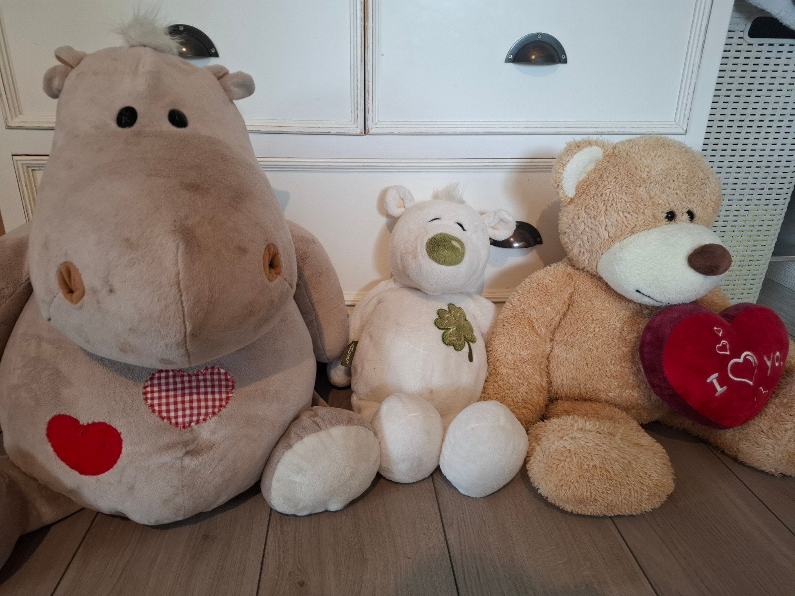 knuffeldieren, Ophalen, Zo goed als nieuw