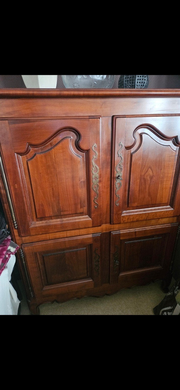 Ensemble salle à manger / salon en MERISIER, Maison & Meubles, Enlèvement, Utilisé, Moins de 4 chaises