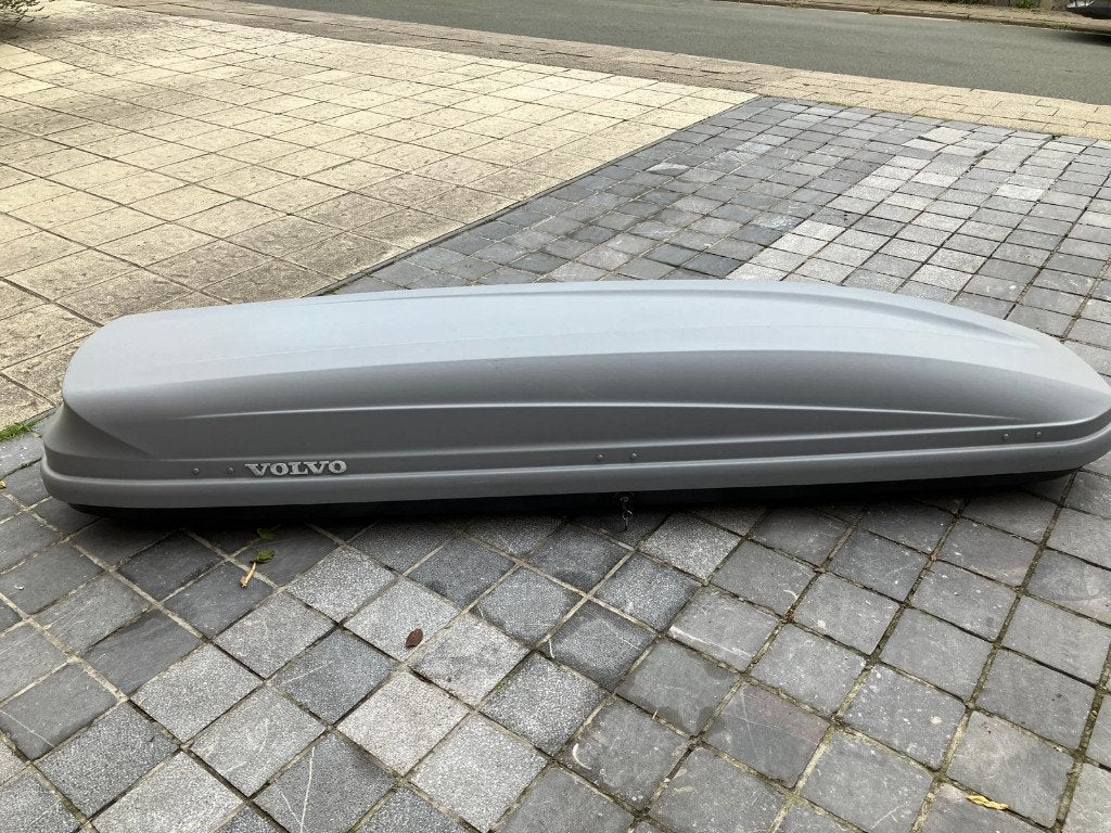 Coffre de toit Volvo – 215 x 55 x 43 cm, Autos : Divers, Enlèvement, Utilisé