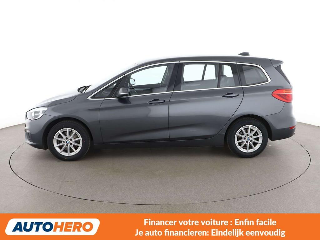 BMW 2 Serie 216 216d Gran Tourer Advantage (bj 2016), Auto's, Voorwielaandrijving, Gebruikt, Zwart, Elektronische parkeerrem