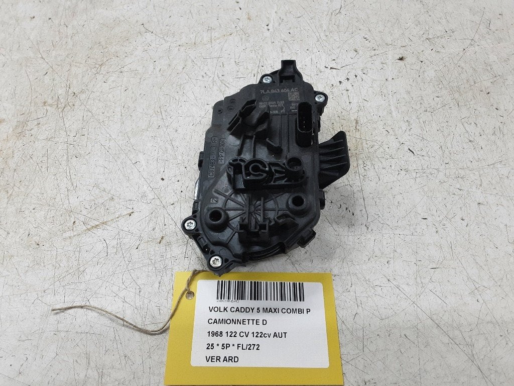SERRURE DE PORTE ARRIÈRE DROITE Caddy Combi V (SBB / SBJ), Volkswagen, Volkswagen AG, Utilisé, Kundenbetreuung@volkswagen.de