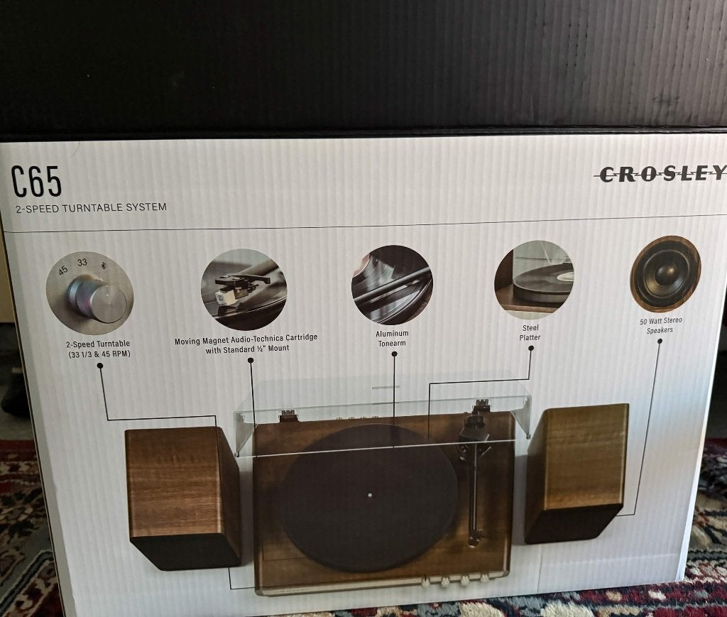 crosley c65 (tripel karmeliet) Platen speler, Audio, Tv en Foto, Platenspelers, Nieuw, Platenspeler, Overige merken, Pitch-regelaar