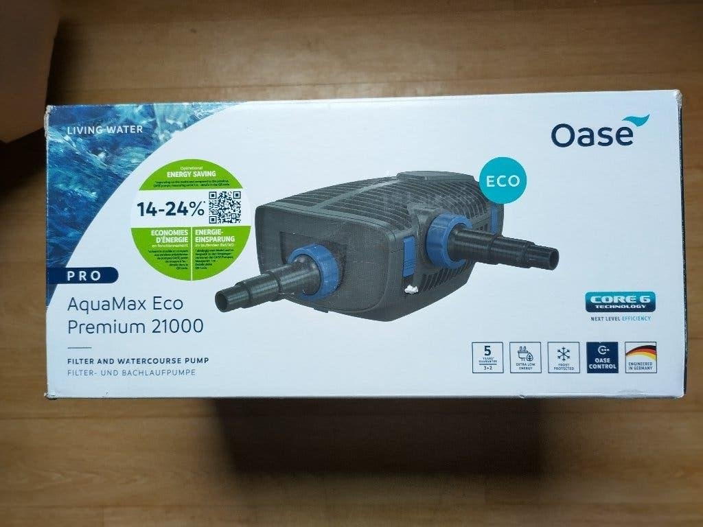 Pompe de bassin Oase Aquamax Eco Premium 21000 neuve, Enlèvement ou Envoi, Neuf, Pompe de bassin