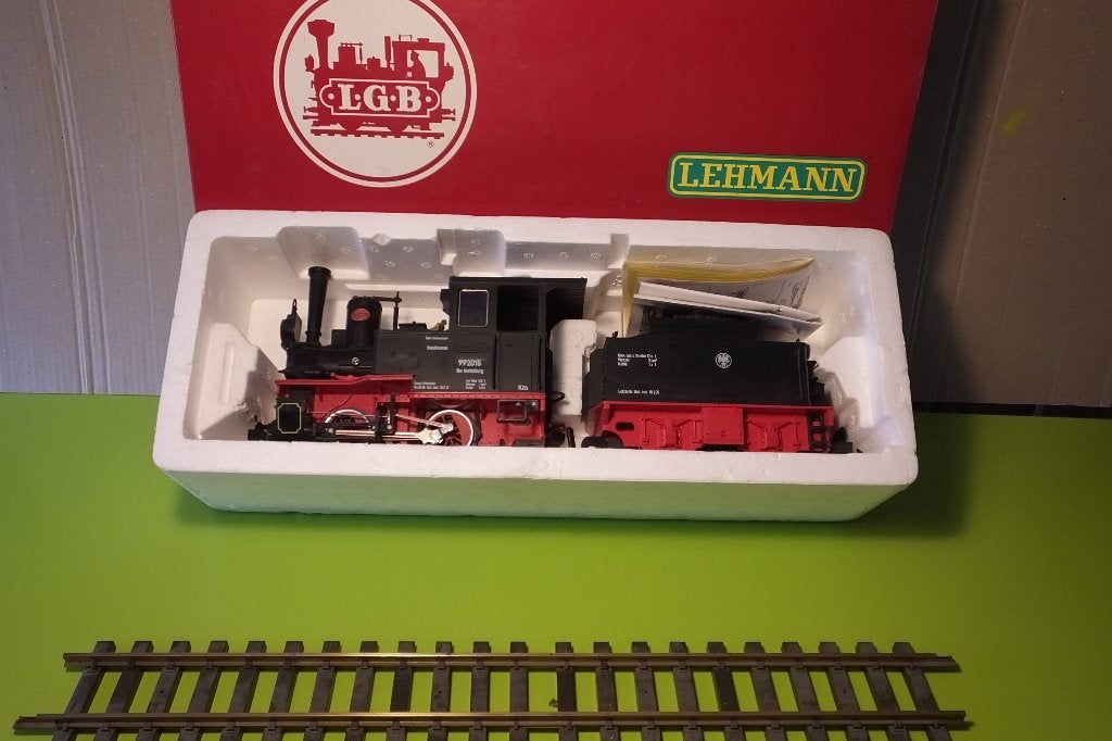 LGB Stoomloc, Hobby en Vrije tijd, Modeltreinen | Overige schalen, Zo goed als nieuw, Locomotief, Gelijkstroom, LGB, Analoog, Ophalen of Verzenden