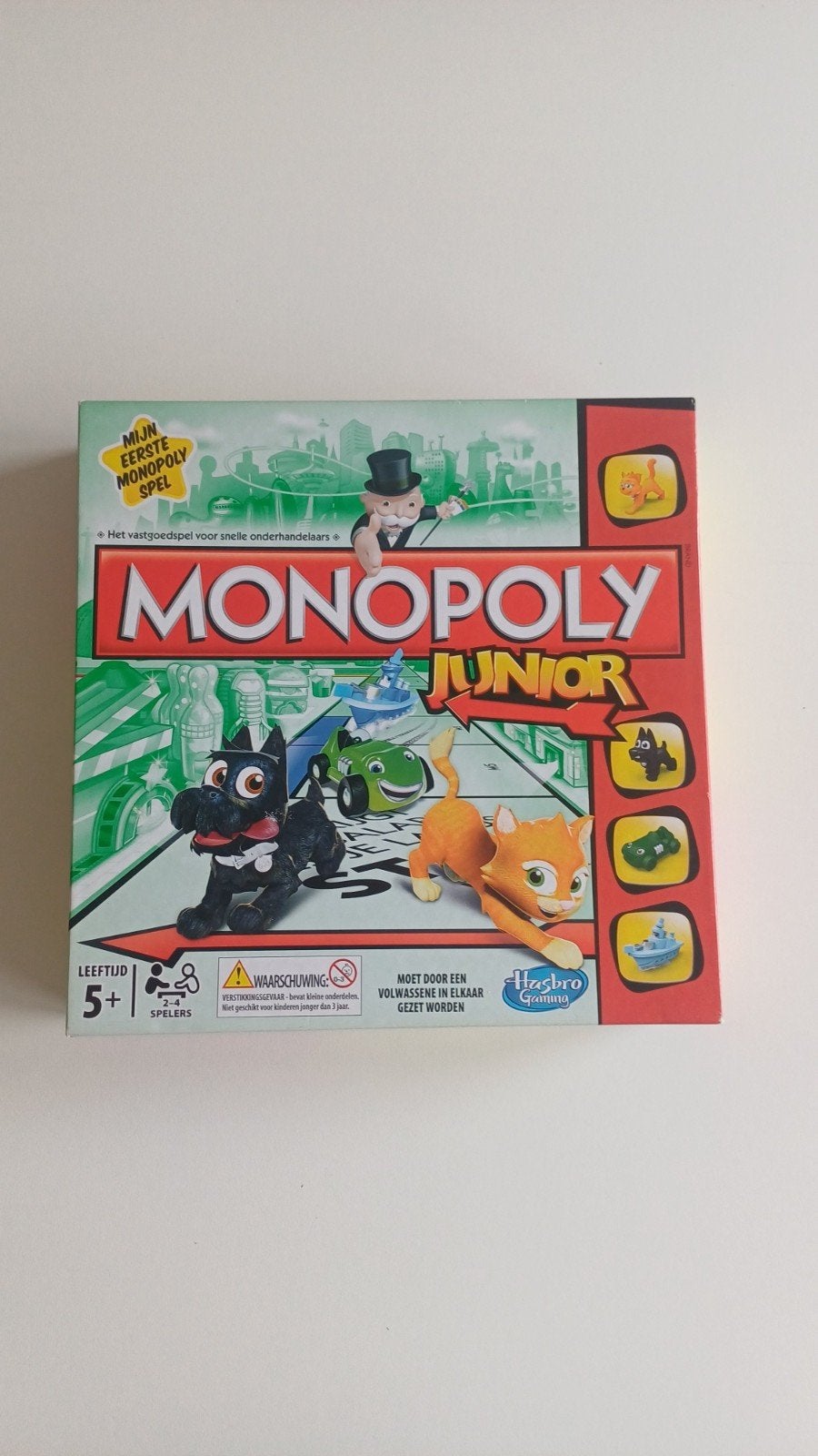 Monopoly junior, Hobby en Vrije tijd, Ophalen