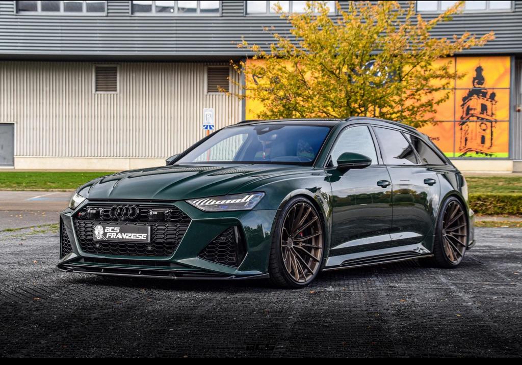 Audi Rs6 c8 EXCLUSIVE Good-wood Green Rare ! TVA Recup  !, Automaat, 4000 cc, RS6, Leder