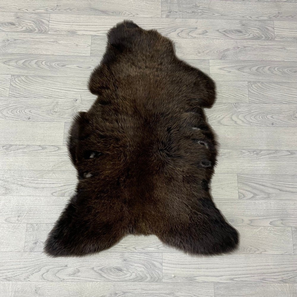 Schapenvacht voor hond en kat bruin wit 95x65cm | Lederstore, Autres marques, Enlèvement ou Envoi, Neuf, Autres types