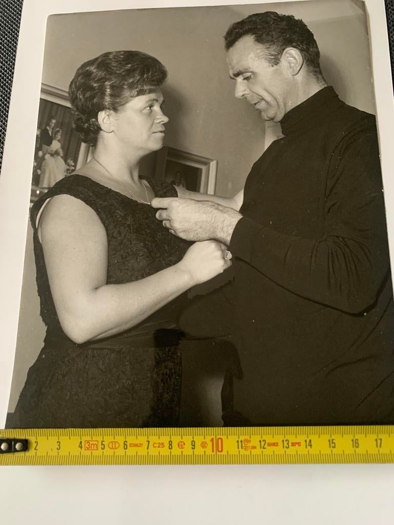 Originele vintage foto van Rik van Steenbergen, Verzamelen, Ophalen of Verzenden, 1960 tot 1980, Zo goed als nieuw, Foto