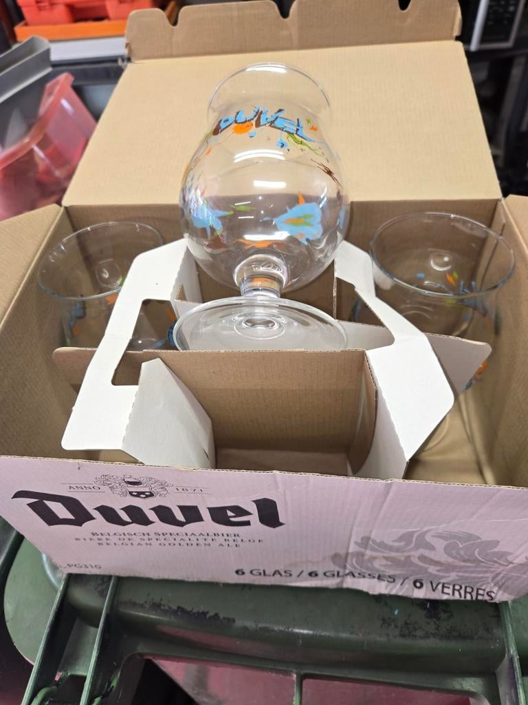 DUVEL GLAZEN   X3, Verzamelen, Ophalen