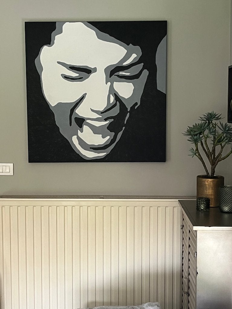 peinture moderne 90 x 90 cm de l'artiste Kilar, Enlèvement