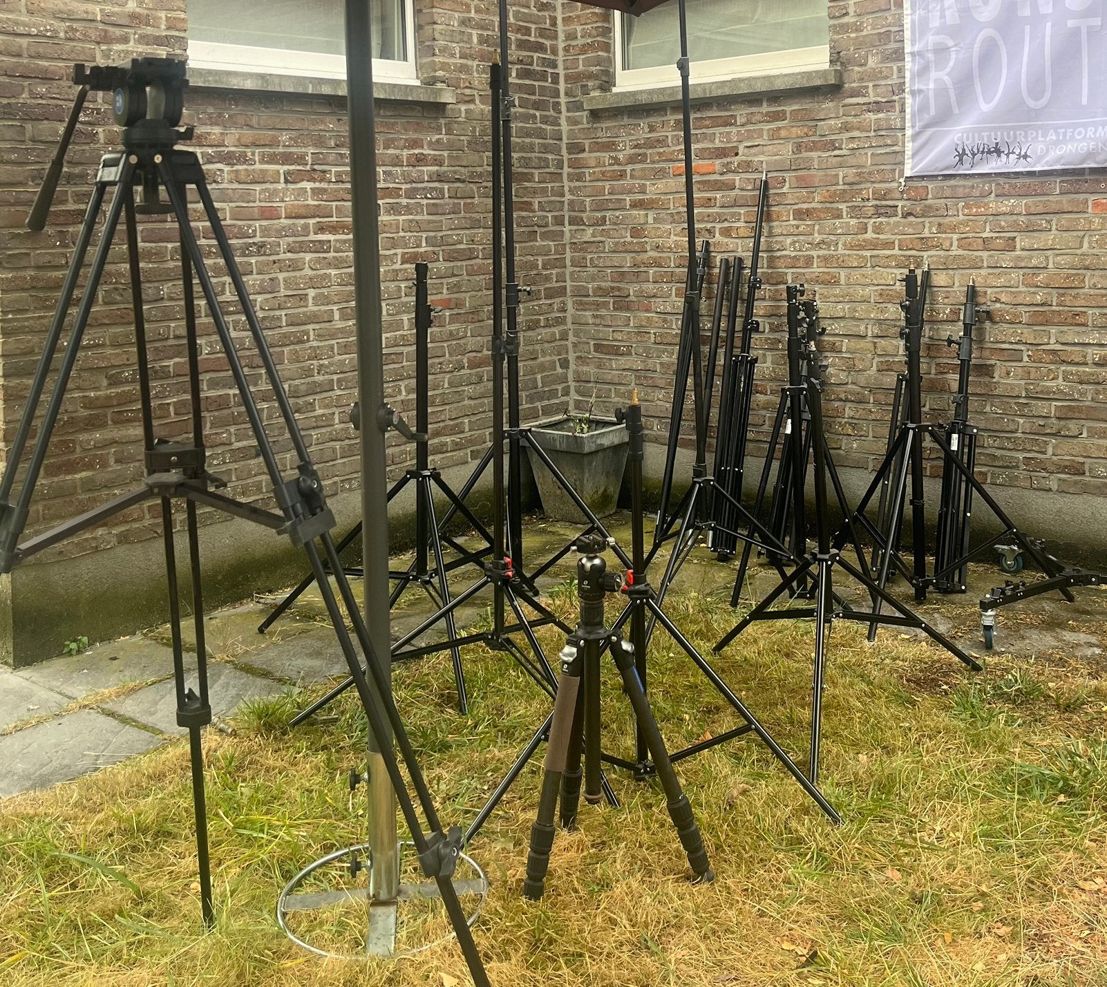 20 statieven camera en studio, Ophalen, Gebruikt, Overige typen