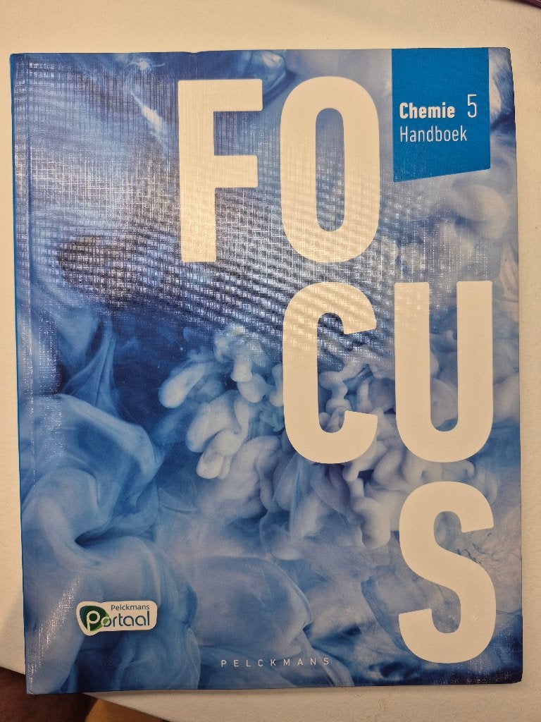 FOCUS: Chemie 5 Handboek, Boeken, Schoolboeken, Ophalen, Zo goed als nieuw, ASO, Natuurkunde