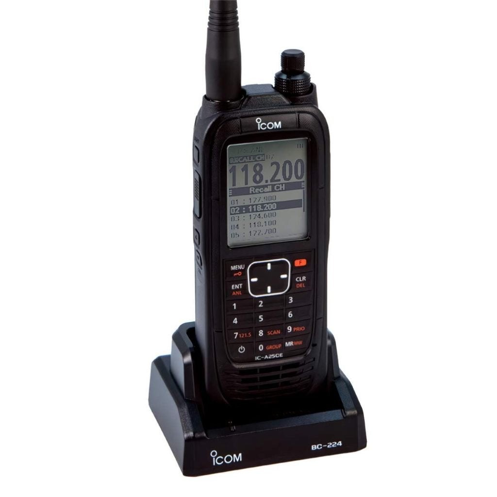 Te koop icom luchtvaart ontvanger IC-A25CE, Telecommunicatie, Portofoons en Walkie-talkies, Ophalen of Verzenden, Zo goed als nieuw