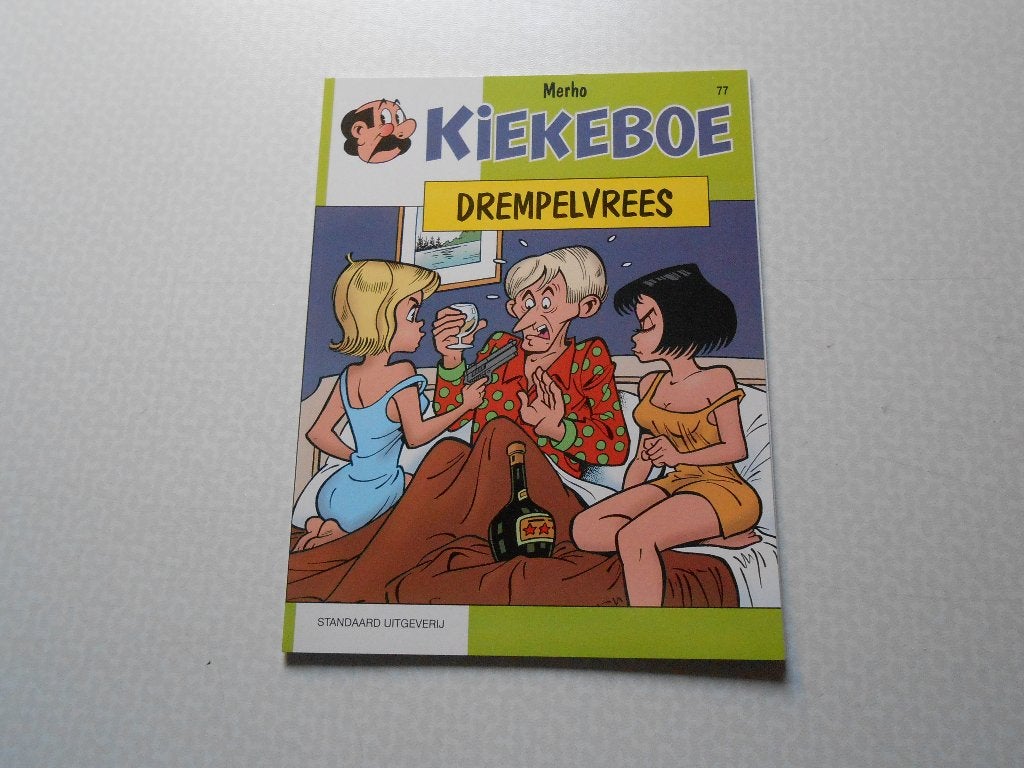 kiekeboe 77 Drempelvrees 1998 1 ste druk., Eén stripboek, Merho, Nieuw, Ophalen of Verzenden