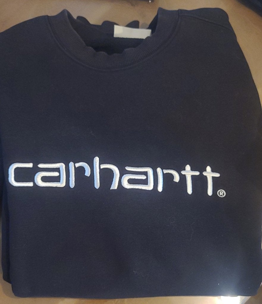 Carhartt zwartte sweather, Ophalen, Zwart, Carhartt, Gedragen