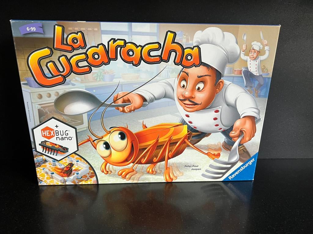 Cadeau  tip La Cucaracha, Hobby en Vrije tijd, Een of twee spelers, Ophalen of Verzenden, Zo goed als nieuw