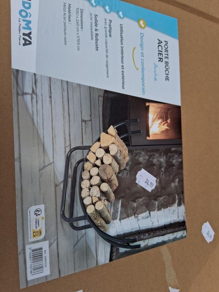 Mand voor hout, Enlèvement ou Envoi