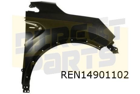 Renault Captur (1/20-) voorscherm Rechts Origineel! 63100725, Auto-onderdelen, -, -, Nieuw, Spatbord