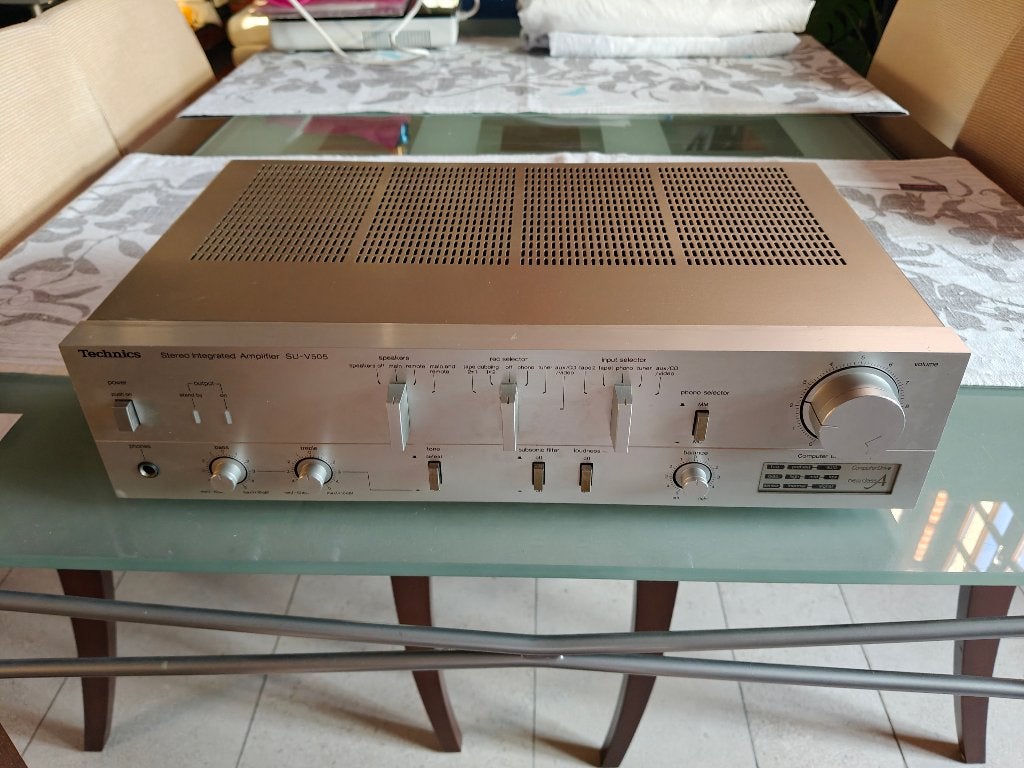 Technics SU-V505, New Class A, gereviseerd, TOP, Audio, Tv en Foto, Ophalen, Refurbished, Stereo, 60 tot 120 watt