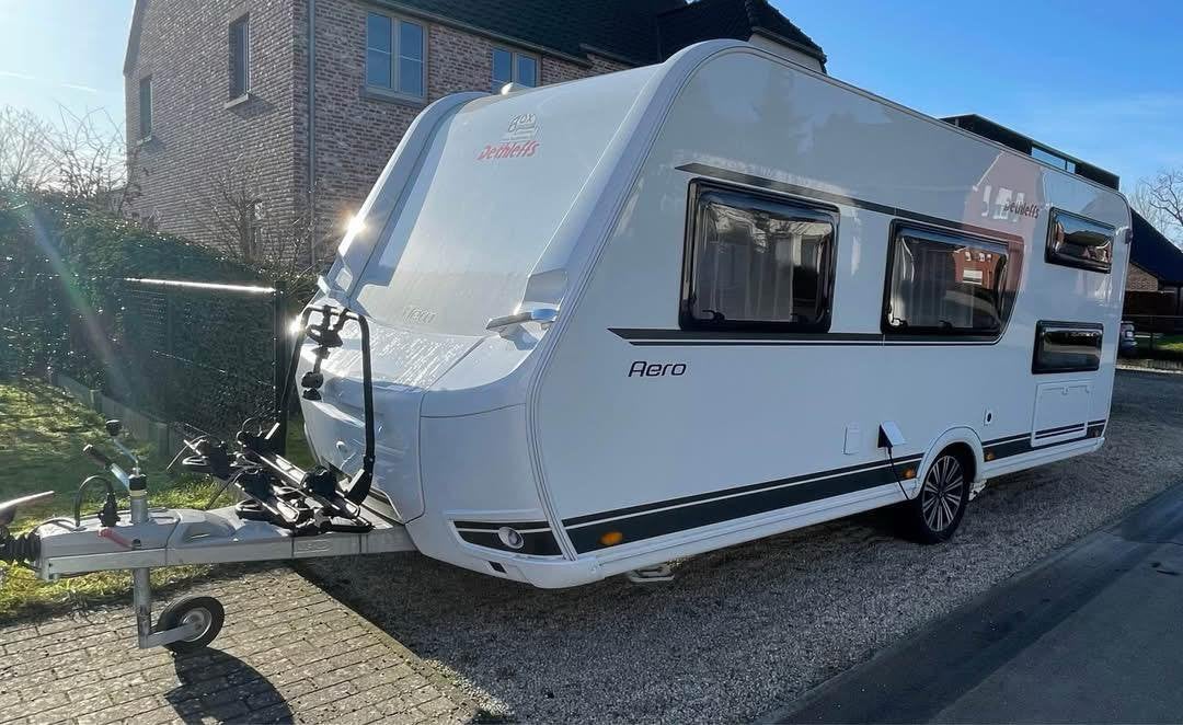Dethleffs Aero caravan, Caravans en Kamperen, Caravans, Stapelbed, Treinzit, Particulier, Dethleffs