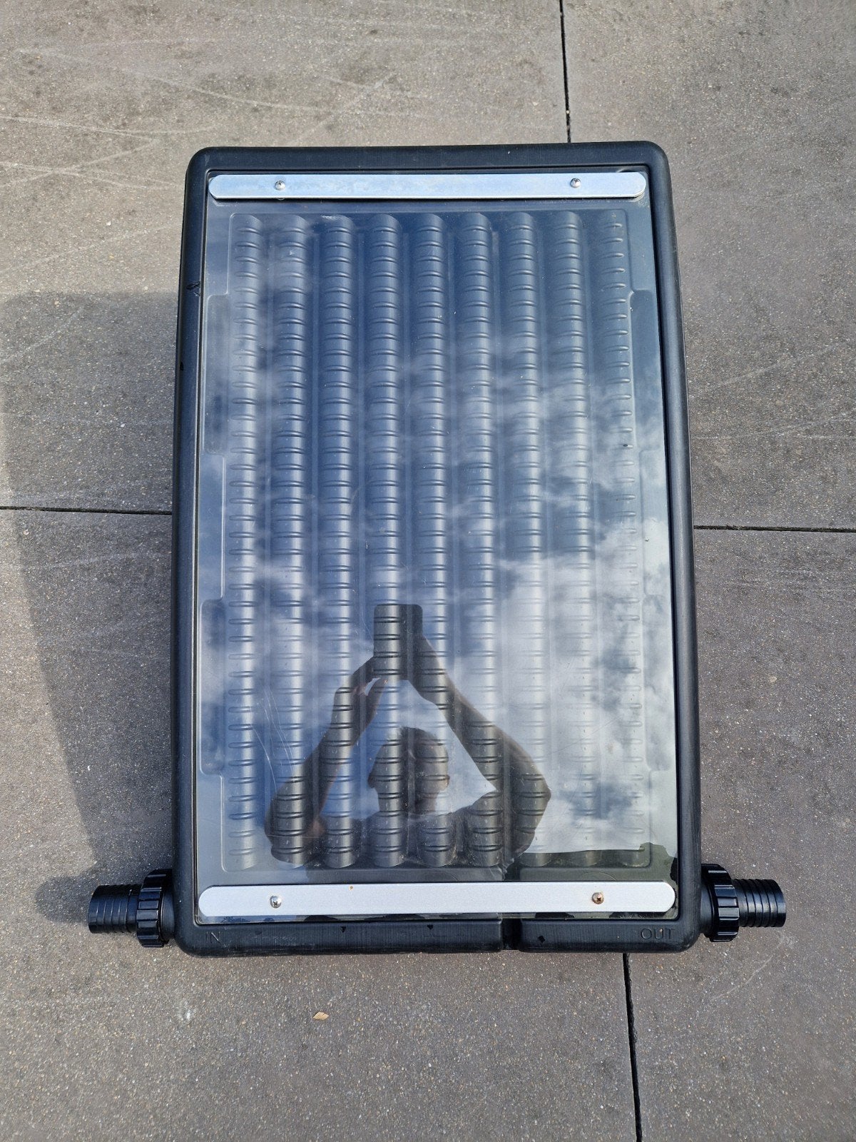 Panneau solaire pour piscine, Enlèvement