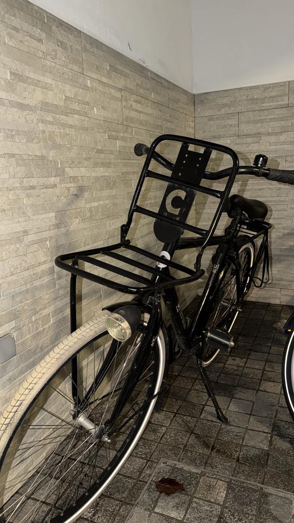 Vélo Union noir, Vélos & Vélomoteurs, Vélos | Femmes | Vélos grand-mère, Comme neuf, 56 cm ou plus, Frein à tambour, Enlèvement