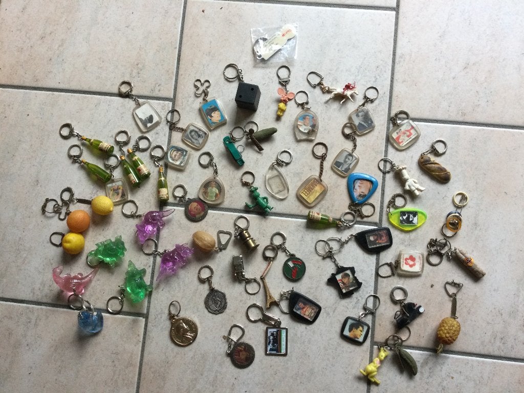 LOT DE PORTE-CLES/COLLECTION, Enlèvement ou Envoi, Utilisé, Autres types