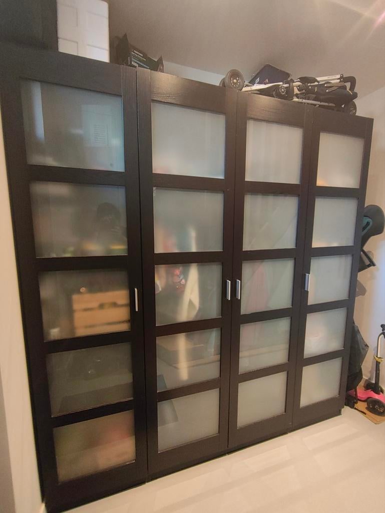 Kleerkast 5 modules - 250 cm breed - 218 cm hoog - 60cm diep, Huis en Inrichting, Kasten | Kleerkasten, Ophalen