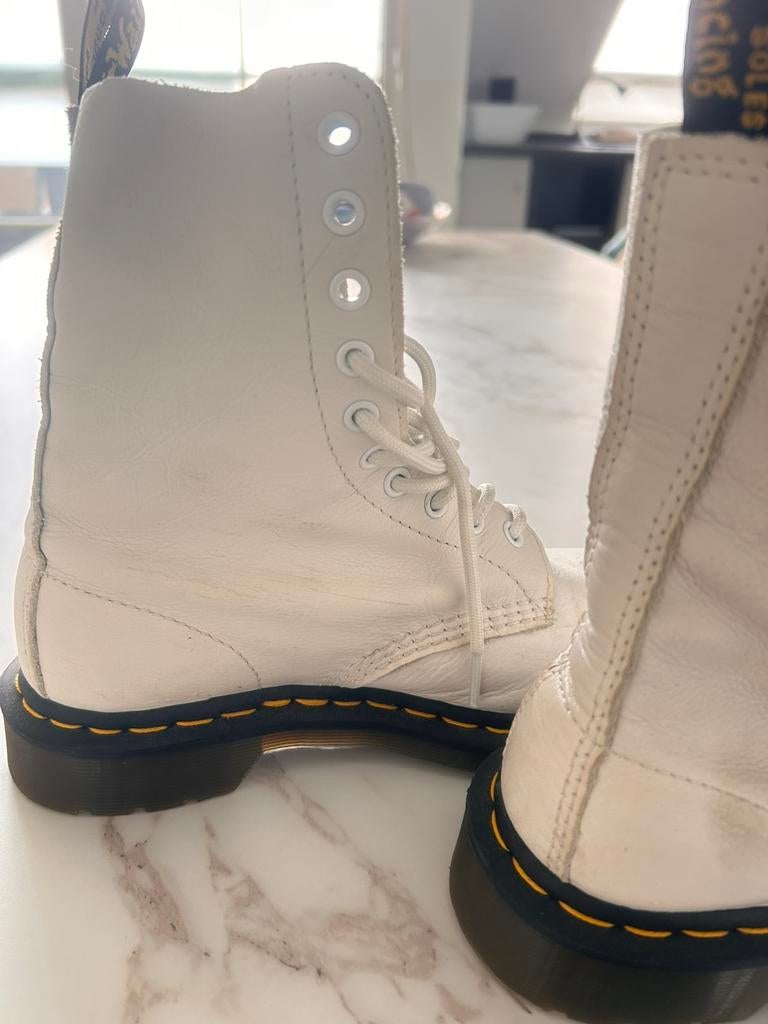 Dr.Martens - maat 38 - wit - soepel leer, Ophalen, Zo goed als nieuw, Wit