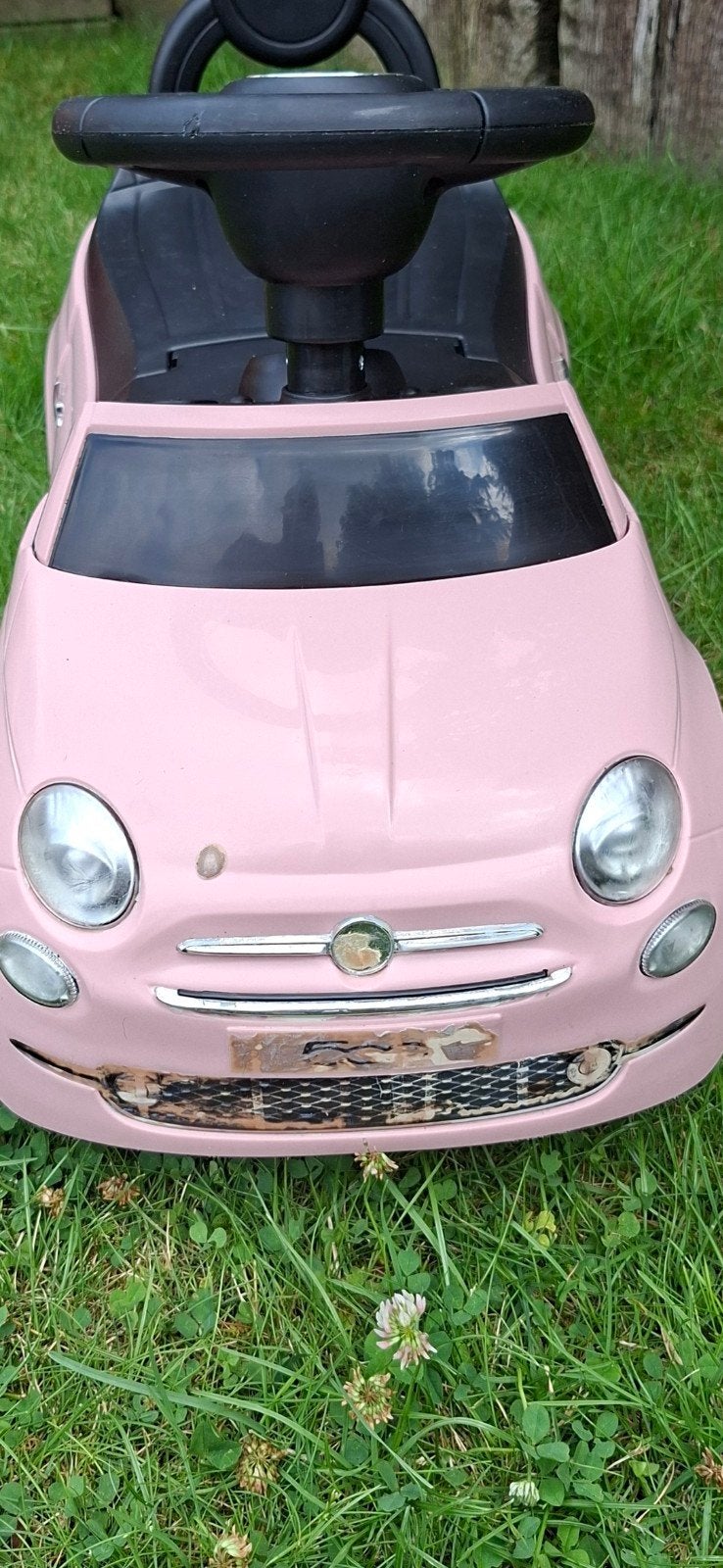 Fiat 500 rose, Enlèvement