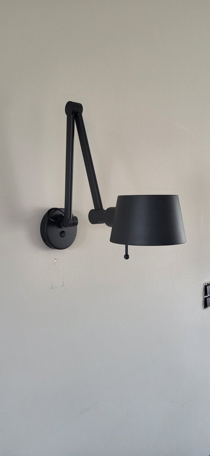 Set 2 Wandlampen zwart, Huis en Inrichting, Lampen | Wandlampen, Ophalen