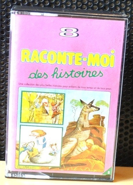 cassette audio enfant numero 8 raconte moi une histoire, Enlèvement ou Envoi, Originale, Avec boîte de rangement, étagère ou coffret