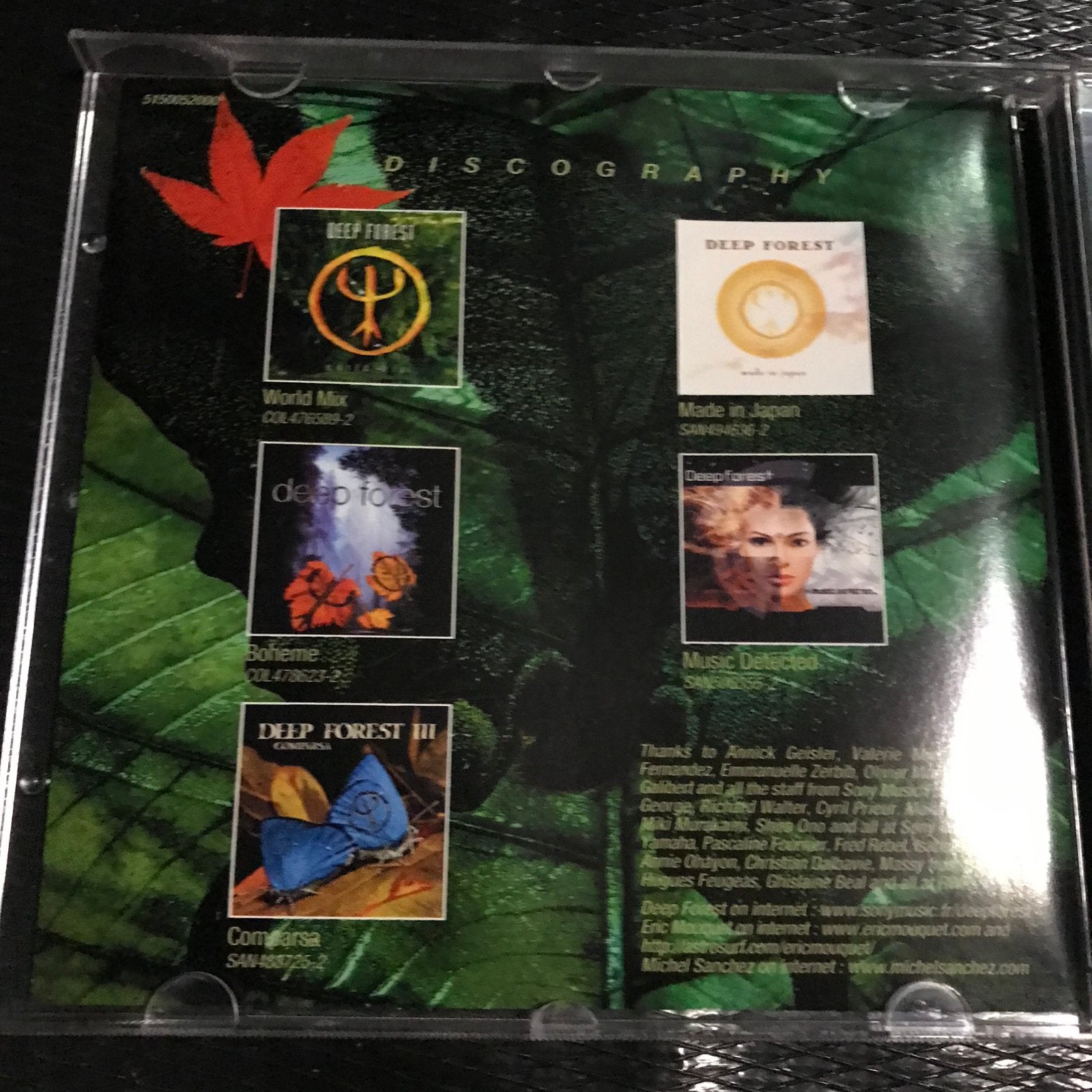 CD: Deep Forest - Essence of the forrest ( Extremely rare), Cd's en Dvd's, Cd's | Wereldmuziek, Ophalen of Verzenden