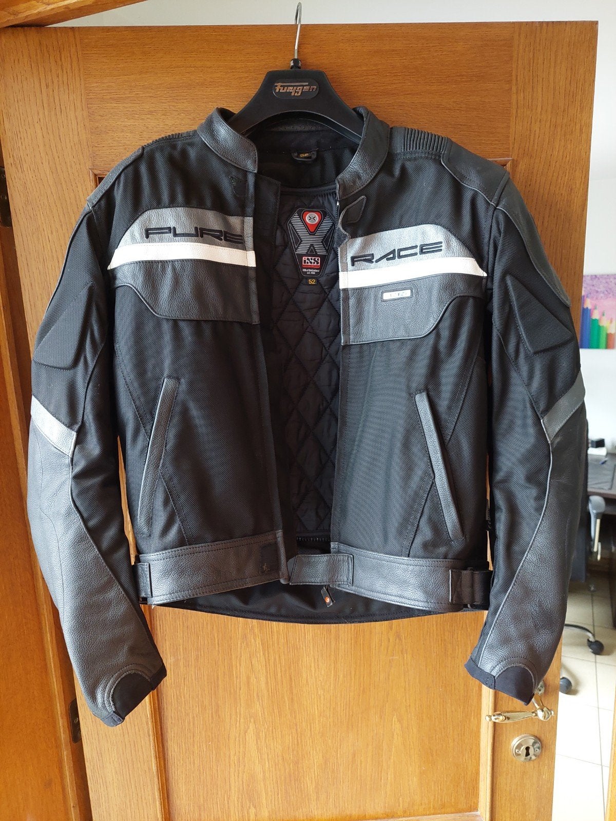 veste IXS Pure race, Heren, Jas | leer, Ophalen of Verzenden, IXS