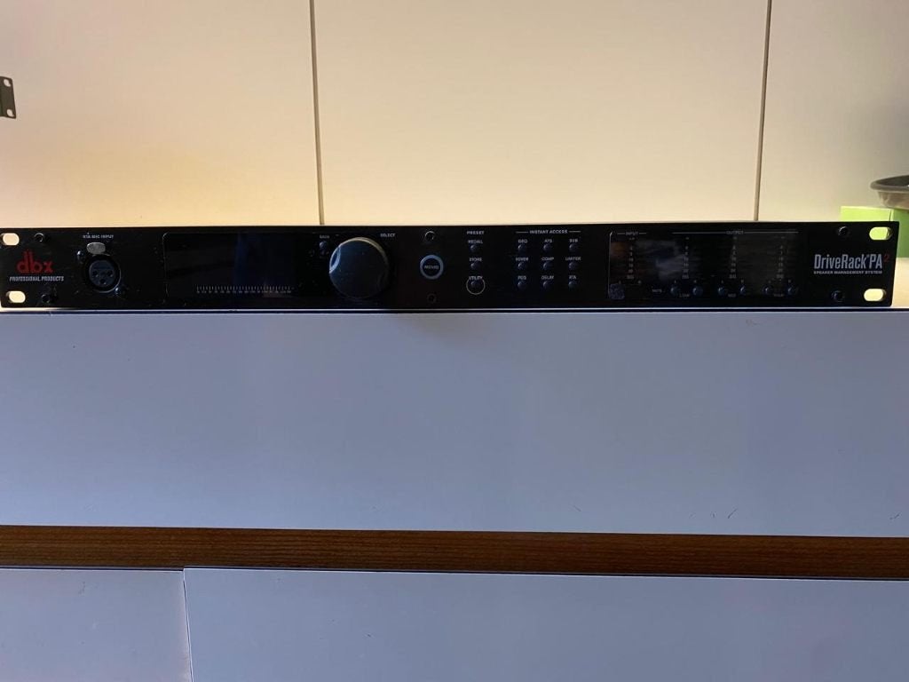 Dbx DriveRack PA2. Speaker processor, Muziek en Instrumenten, Soundmodules, Ophalen of Verzenden, Zo goed als nieuw, Dbx